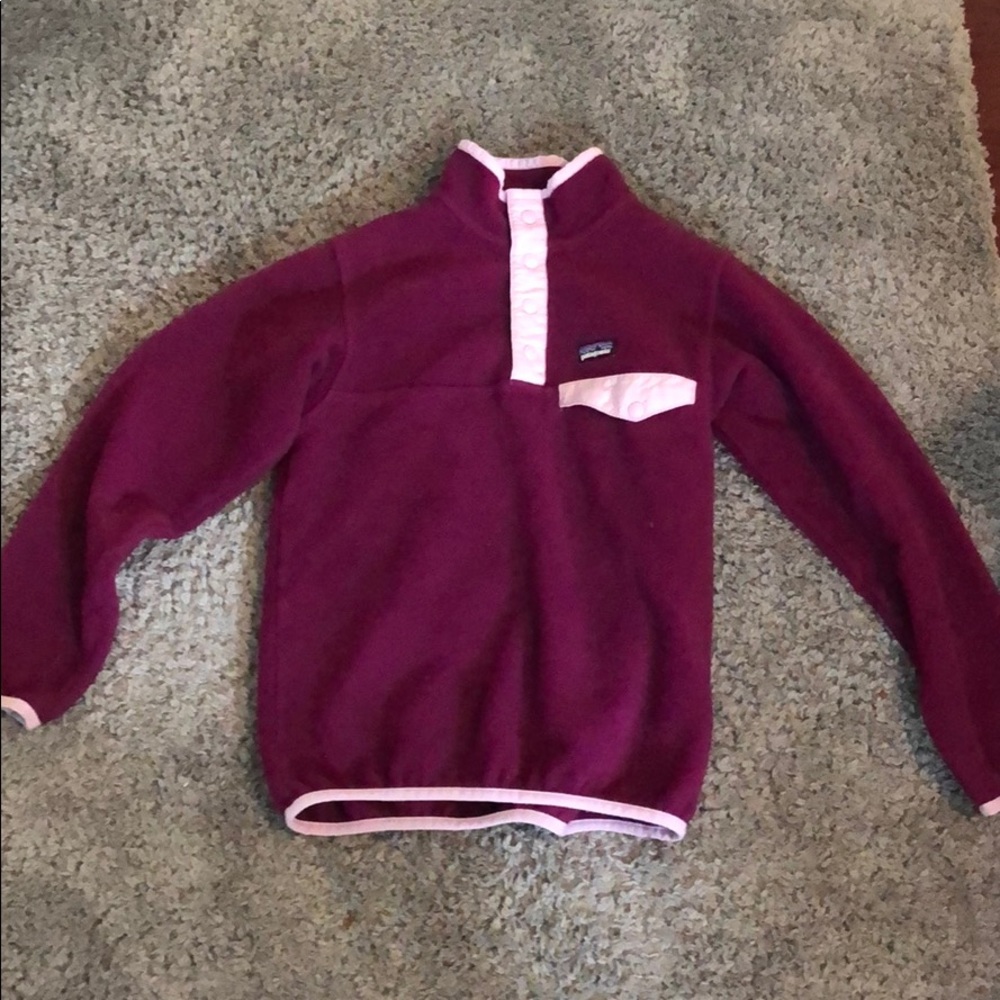 Patagonia kids quarter weigh button